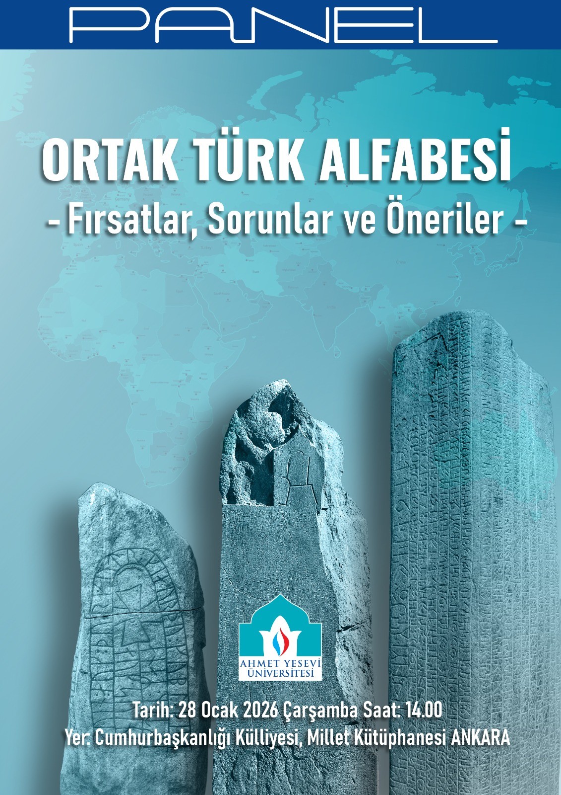 Panel: Ortak Türk Alfabesi -Fırsatlar, Sorunlar ve Öneriler -